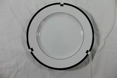 1x - Mikasa Midnight 7.5  Salad Plate HTF Rare L5542 Japan Geometric • $8