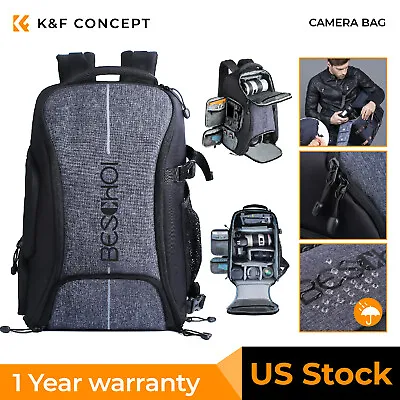 Beschoi Professional XXL Camera Lens Backpack Bag For Canon DSLR/SLR Waterproof • $79.99