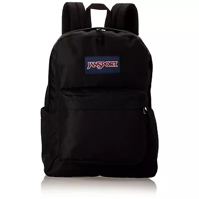 JanSport SuperBreak Plus Backpack - Laptop Compartment - Water Bottle Pocket • $29.99