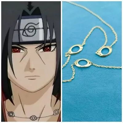 Naruto Itachi Necklace 925 Sterling Silver Necklace Anime Jewelry Collection • $64.34