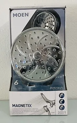 Moen Attract With Magnetix 6-spray 6.75 In. Dual Shower Head W/ Handheld Chrome • $58.99
