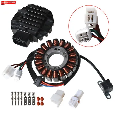 Stator + Regulator Rectifier For 2003-2008 Suzuki Quadsport Z400 LTZ400 • $26.88