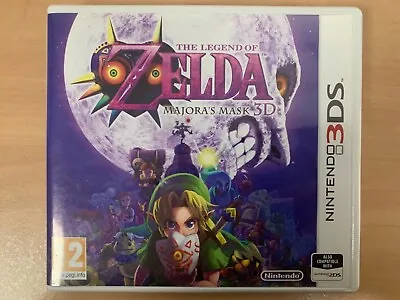 Legend Of Zelda Majoras Mask 3D Nintendo 3DS Complete • £39.99