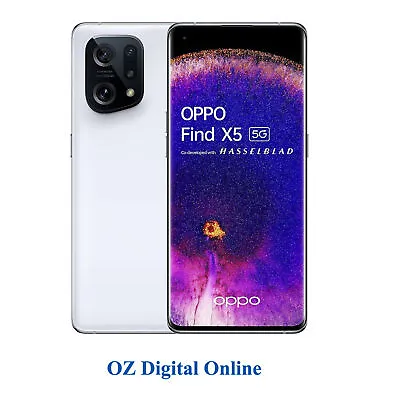 OPPO Find X5 Dual 5G 256GB White (8GB) • $724.90