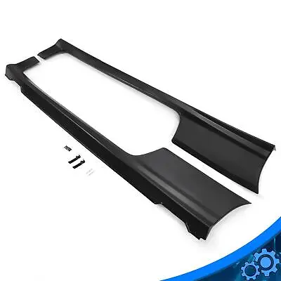 2PCS HFP Style Side Skirts PP LH RH For Honda Civic Coupe 2-Door 2006 2007 2008 • $185