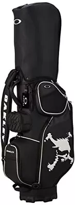 OAKLEY Golf Cart Bag SKULL 9.5 Type 47 Inches 4.1kg BLACKOUT • $367.14