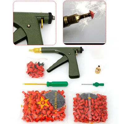 USA Tire Repair Tool Repair Gun Gas Gun Mushroom Mushroom Plug Probe Nozzle Kit  • $38