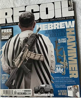 RECOIL MAG: Issue # 38 2018; Hebrew Hammer Gun Lifestyle BRAND NEW In CS • $7.90
