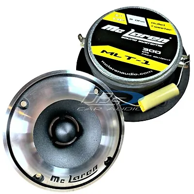 2x McLaren MLT-1 3.75  Bullet Super Tweeters 300W 4-ohm Aluminum Car Speakers • $29.95