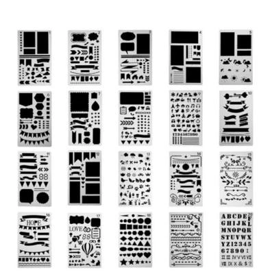 $7.28 • Buy Bullet Journal Stencil Set Planner Stencil For Journaling Scrapbooking New ST