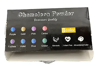 Chameleon Mica Powder 8 Color Shift Mica Powder For Resin Supplies Epoxy Resin • $13.49