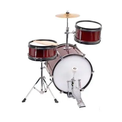 DXP TXJ3MBL Junior 3-Piece Drum Kit - Wine Red • $217.95