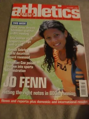 £0.99 • Buy Athletics Weekly Issue June 6th 2001 Jo Fenn