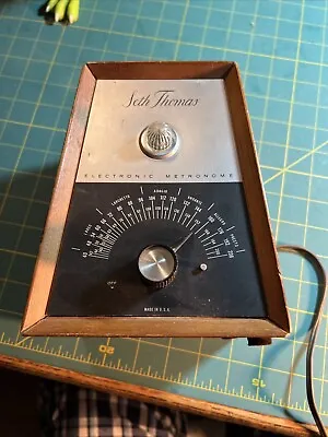 Vintage Seth Thomas Electronic Metronome • $13