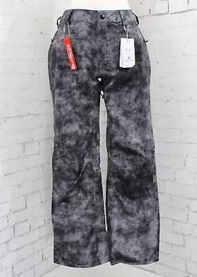 Volcom Species Stretch Snowboard Pants Womens Large Acid Black • $123.47