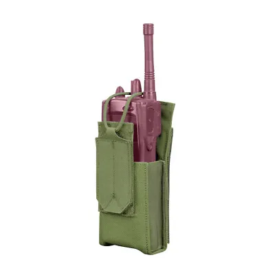 OD GREEN MOLLE Tactical Patrol Radio Pouch GEN 2 • $14.50