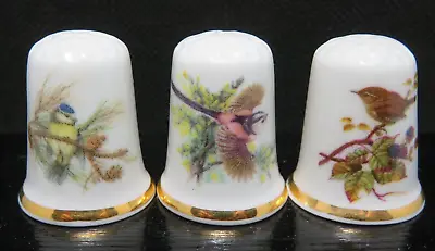 £9.48 • Buy Caledonia Thimble Collection Porcelain - Set Birds