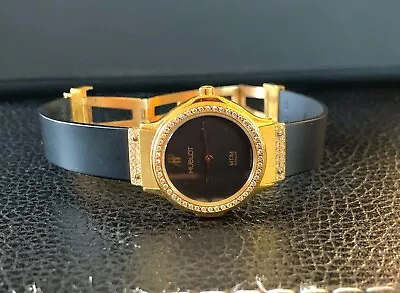 Ladies 18K Hublot MDM With Diamonds • $4999