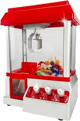 Candy Grabber Machine Sweets Dispenser Toy Claw Game Kids Fun Crane Grab Gadget • £36.99