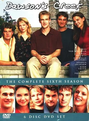 DAWSON'S CREEK COMPLETE SERIES 6 DVD 6th Sixth Six Season Six Original UK Releas • £11.99