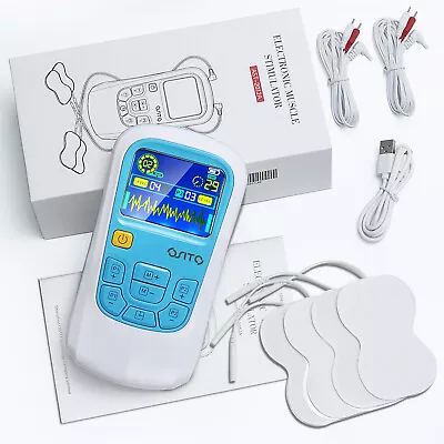 Tens Unit Electric Pulse Massager Muscle Stimulator Therapy Pain Relief Machine • $25.99