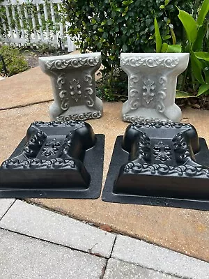 Noble Concrete Bench Leg Mold Set. Professional Durable Concrete Molds! • $175