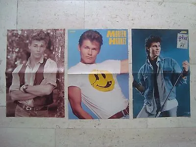 3 A-HA MORTEN HARKET Magazine Poster Centerfold Aha • $18.99