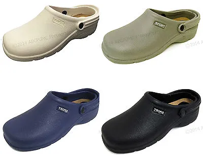 Men's Clogs Shoes Gardening Nursing Hospital Slip-on Casual Sandals Sizes: 7-12 • $8