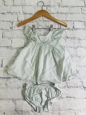 Baby Girls 0-3 Months Clothes Dresses Cute Check Dress *We Combine Postage* • £3.90