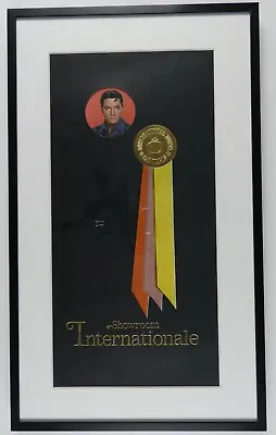 Elvis Presley Original Las Vegas International Hotel Menu 1969 Framed • $999.99