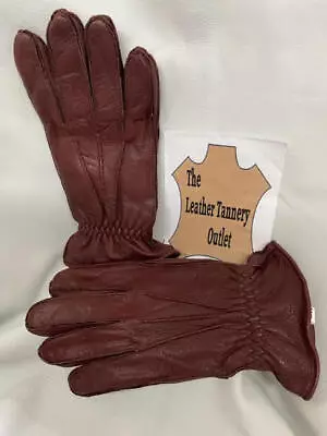 Mens Quality Deerskin Leather Dress Gloves - Style A • $28