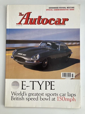 £0.99 • Buy Autocar Goodwood Revival Special Commemorative Jaguar E Type Issue Sept 2000