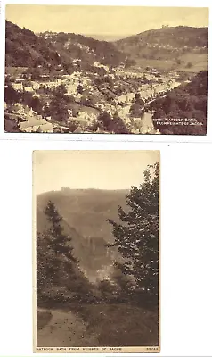 Matlock Bath Postcard From Heights Of Jacob 1946+ • £3