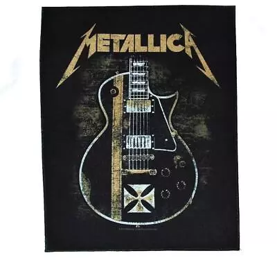 Metallica Hetfield Guitar Large Back Patch Heavy Metal • $14.36