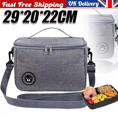 Cooling Bag School Picnic Lunch Box Insulated Small Thermal Cooler Camping Food • £9.95