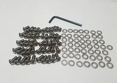 $21 • Buy 50 Stainless Button Head VW Bug Or Beetle Tins Engine Sheet Metal Bolts 49-78