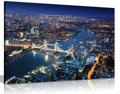 £11.99 • Buy London Skyline Canvas Wall Art Picture Print Home Decor