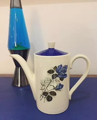 Sadler Blue Rose Retro Coffee Pot • £12