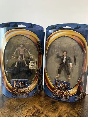 Toy Biz Bilbo & Sméagol Lord Of The Rings Return Of The King Action Figure • £22