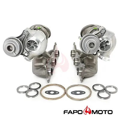 FAPO 950HP Twin Turbos TD04 19T For BMW N54 535i 135i Z4 X6 740 E60 E89 F71 F01 • $879.99