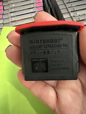 Nintendo 64 Expansion Pak Pack Official N64 Memory Pack OEM Original NUS-007 • $52.99