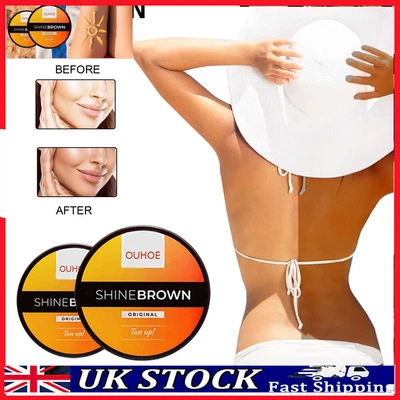 £6.09 • Buy  Premium Shine Brown Tanning Cream - Effective In Sunbeds & Outdoor Sun 50/100g