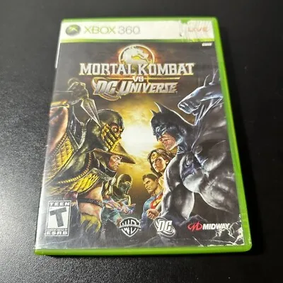 $11 • Buy Mortal Kombat Vs. DC Universe - Microsoft Xbox 360 Platinum Hits  Disc Only 