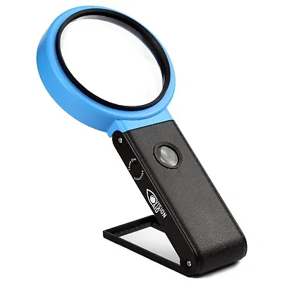 Vision Aid 30x Magnifying Glass Hands-Free Magnifier With 21 LED Light • $22.99