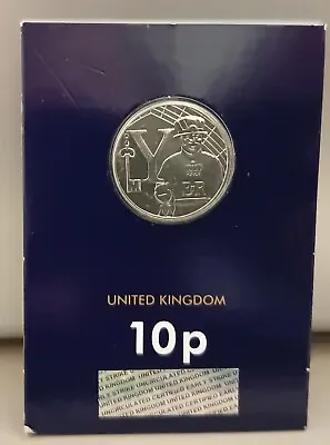 2018 UK United Kingdom 10p Coin In Change Checker Holder - Alphabet Letter Y • £4.99