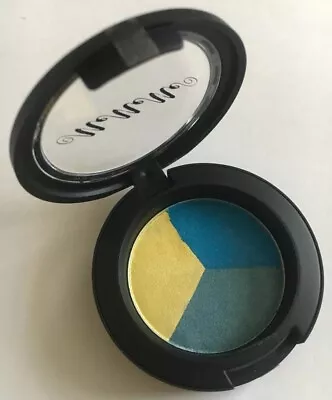 MeMeMe Trio Eyeshadow 07 Bright Eyes Royal Blue Sapphire Sea Ocean Gold SeeDet1 • £1.80