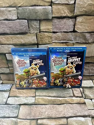 The Great Muppet Caper / Muppet Treasure Island & Most Wanted Blu-ray NEW SEALED • $19.95