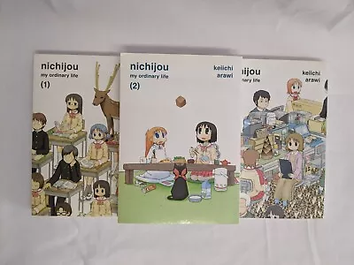 Nichijou Manga Keiichi Arawi Lot Vol 1-3 English • $20
