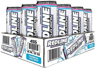 VPX | Redline NOO Fusion Carbonated Drink Pre-Workout Energy | Rainbow Unicorn • $59.95