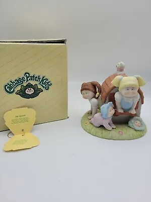 Cabbage Patch Kids Porcelain Clubhouse Figurine Vintage 1984 With Box • $7.75